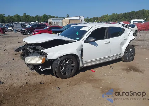 2012 Dodge Avenger Se from USA, damaged, VIN 1C3CDZAG7CN327802